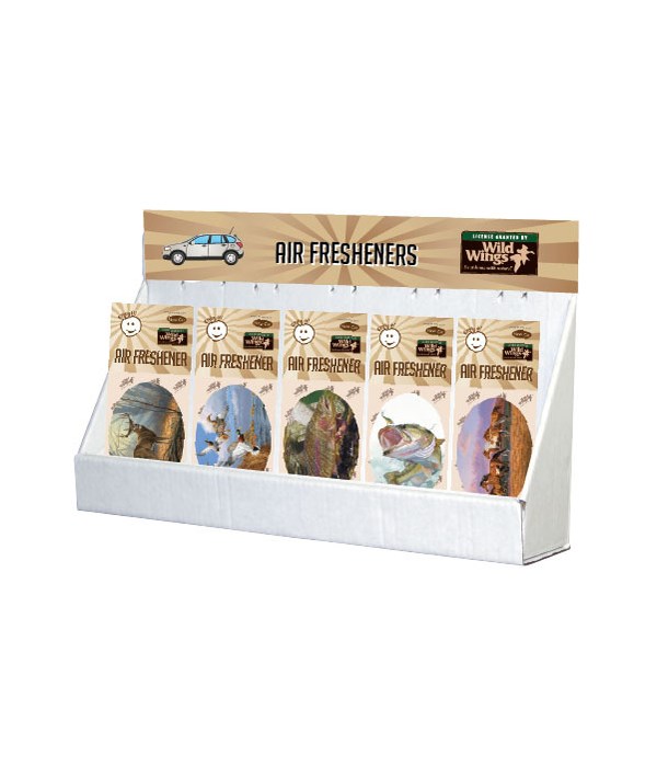 Wild Wings Outdoor Art Air Fresheners Large Counter Display