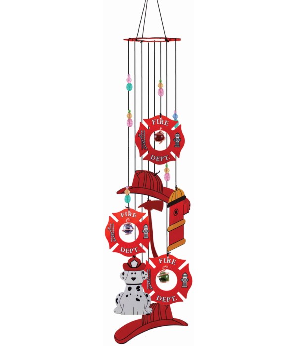 FIREFIGHTER WIND CHIME