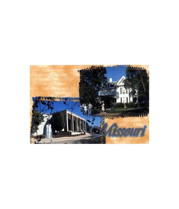 MO Postcard Harry S Truman House