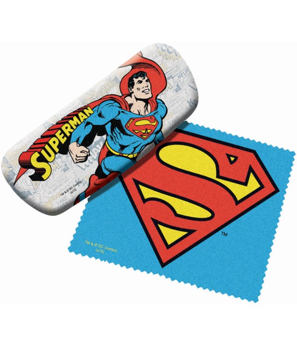 SUPERMAN EYEGLASS CASE