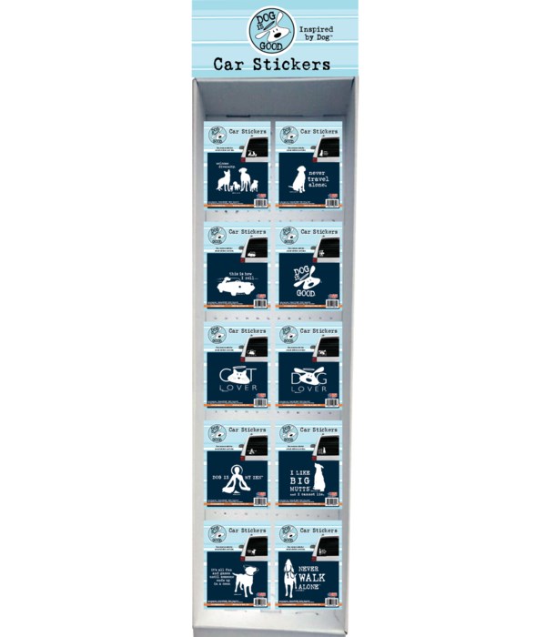 Dog is Good-Outdoor Collection-Sticker Sidekick Display