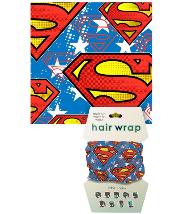 SUPERMAN HAIR/FACE WRAP
