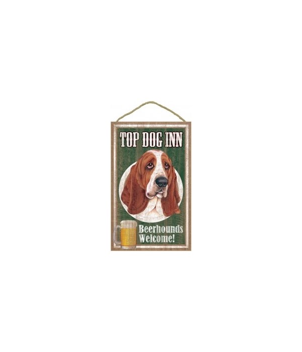Top Dog Beerhound 10x16 Basset Hound