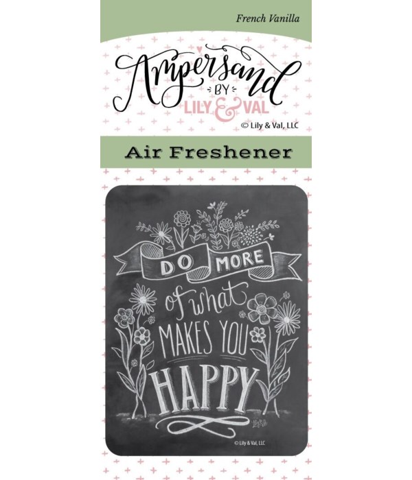 Makes you Happy Air Freshener (French Va