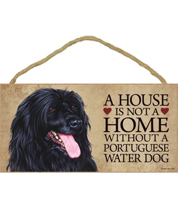 Portuguese Water Dog House 5x10
