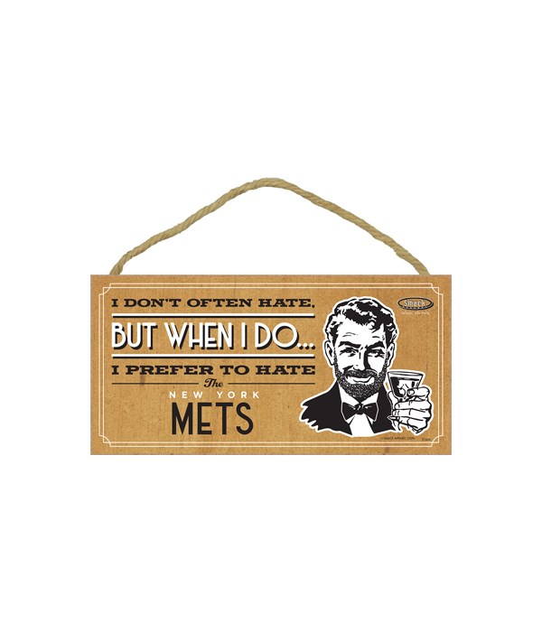 I prefer to hate New York Mets