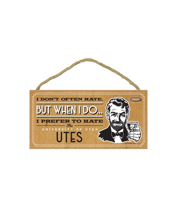 I prefer to hate Utah Utes