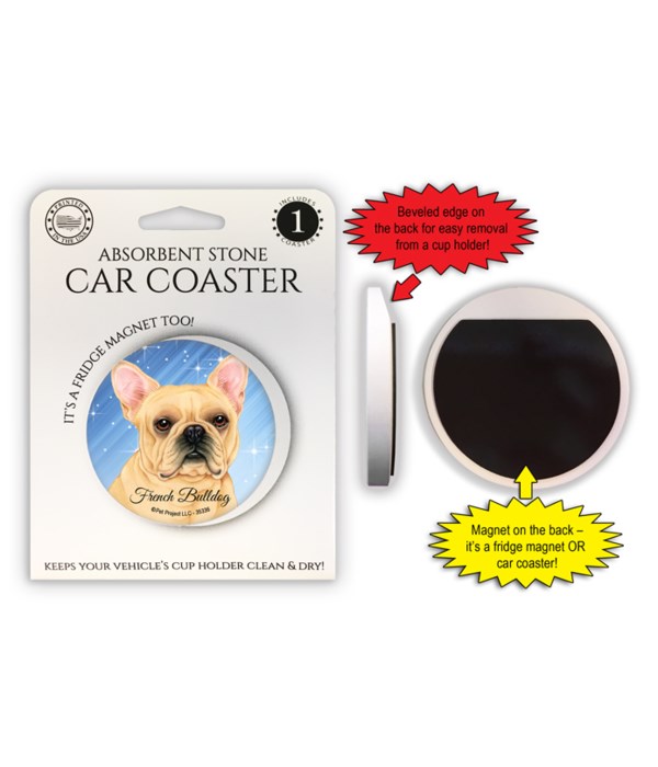 French Bulldog Magnet coaster