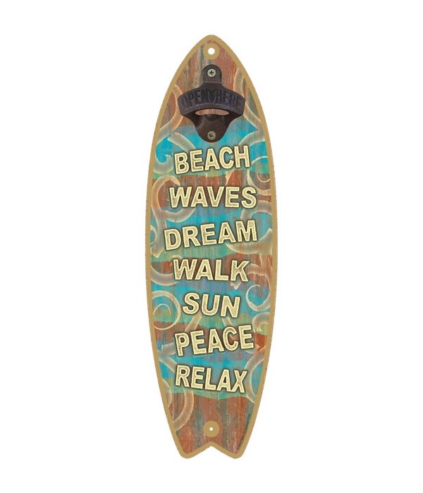 Beach Waves Dream Walk Sun Peace Relax S