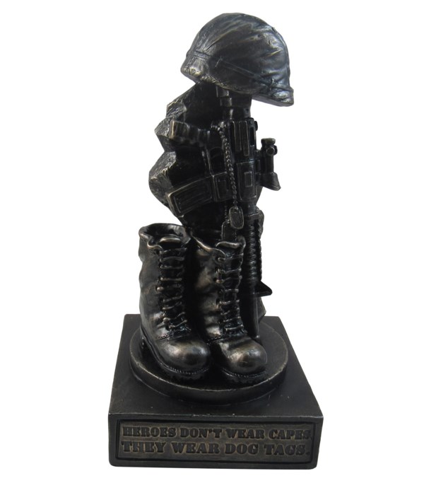 Tribute figurine (soldier)- 8" tall