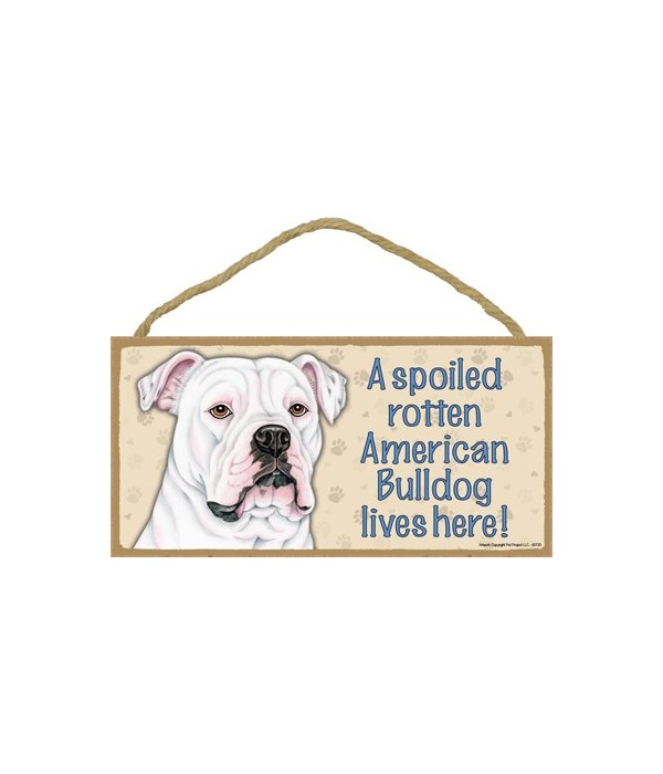 American Bulldog Spoiled 5x10