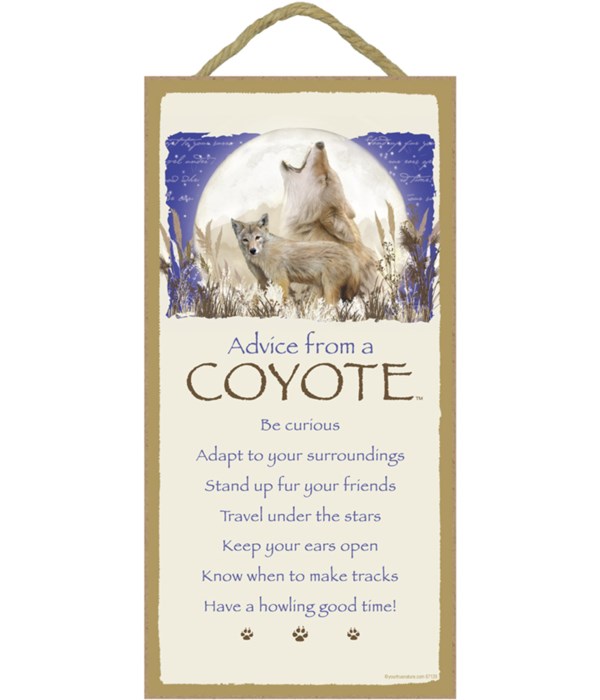 Advice from a Coyote 5x10