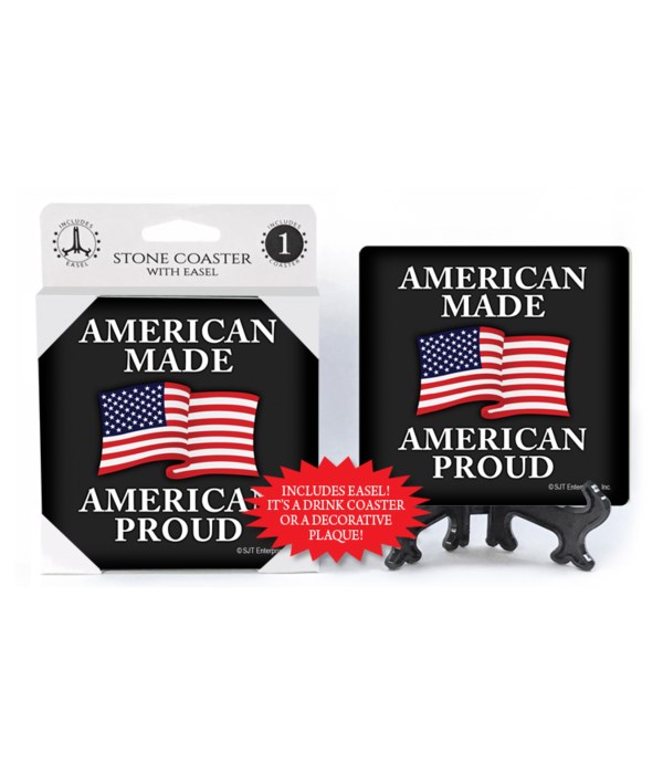 American made American proud coaster