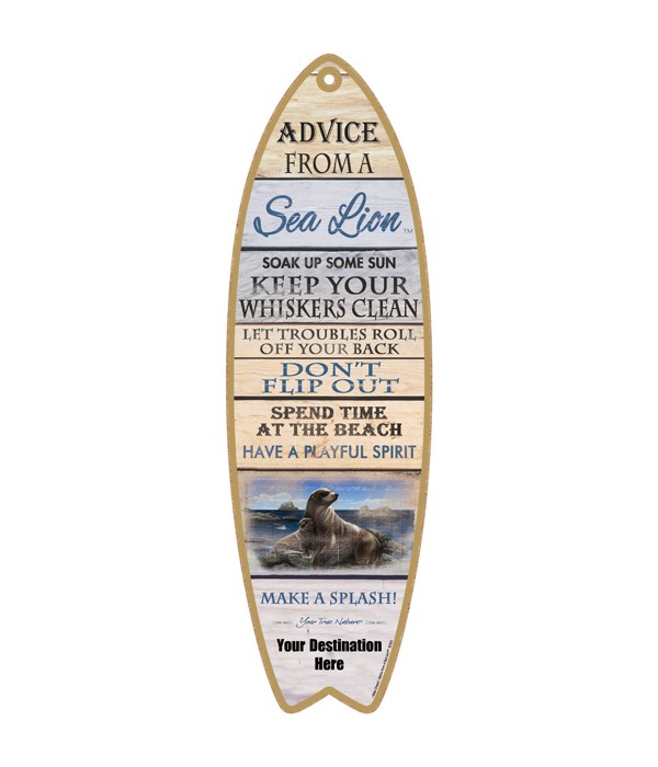 Advice from an a Sea Lion - Coastal