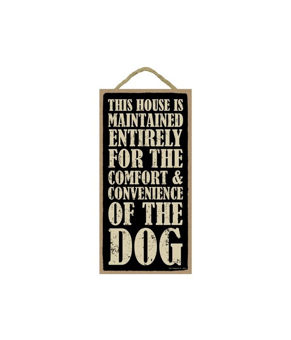 This house is maintained entirely for th