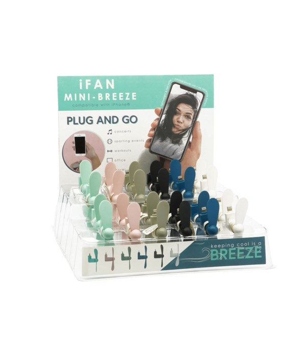 IFan Mini-Breeze New Colors 24PC