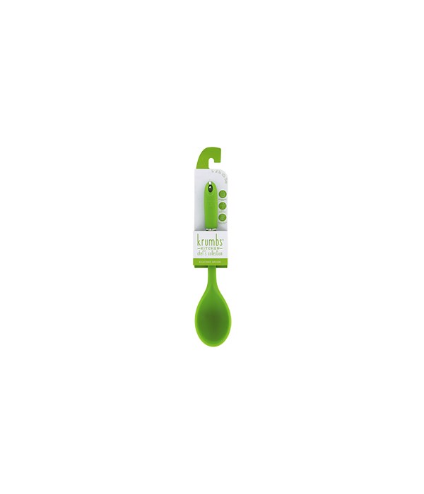 Green Silicone Spoon 6PC