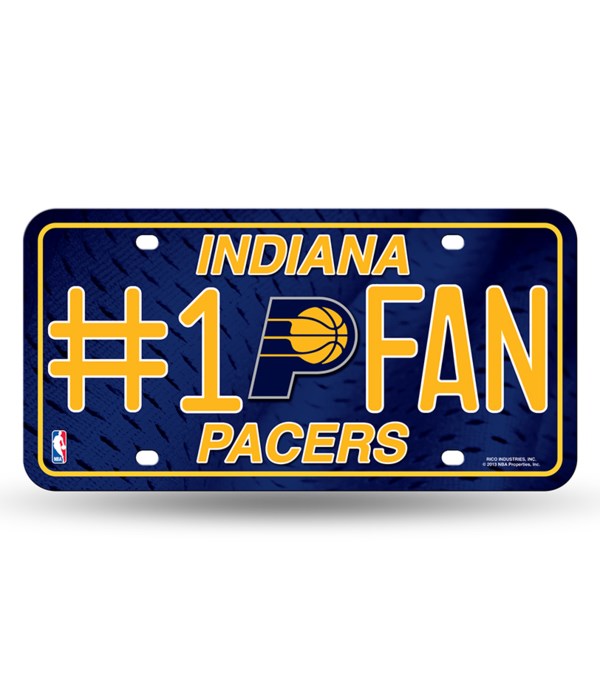 PACERS LICENSE PLATE