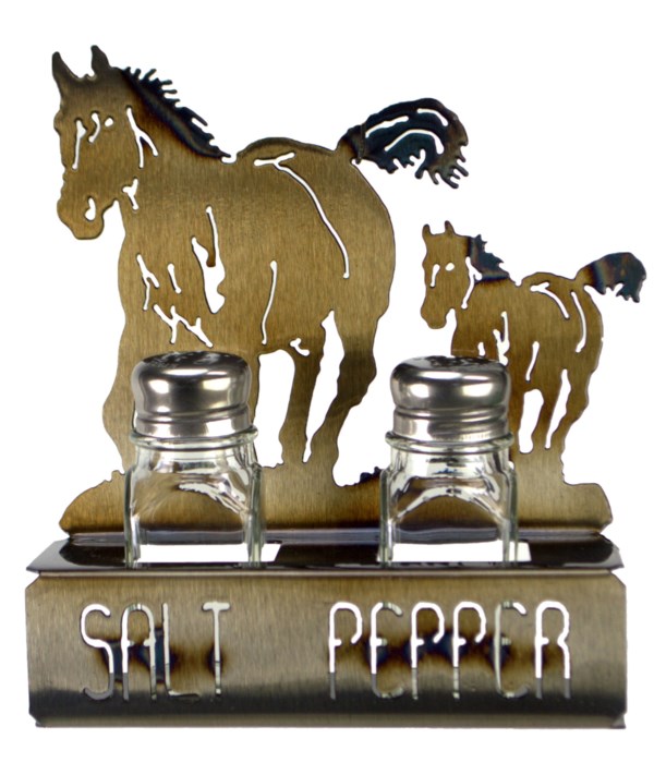 Horse and Colt Salt and Pepper set