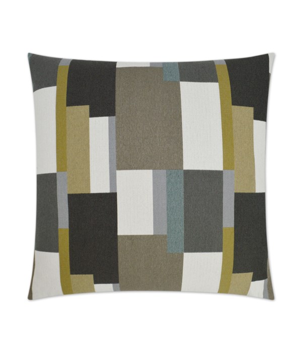 Colorblock Square Prairie Pillow