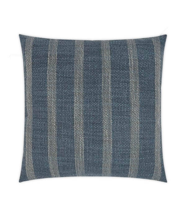 Channel Square Prussian Pillow