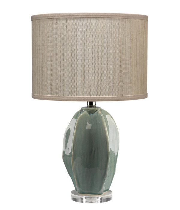Hermosa Teal Table Lamp
