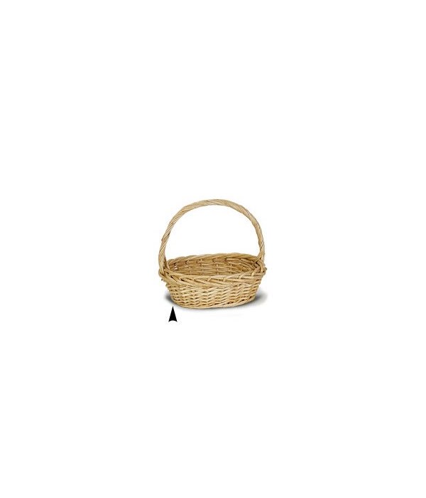 9/1170 OVAL THICK WILLOW BASKET CS. PK.: 12