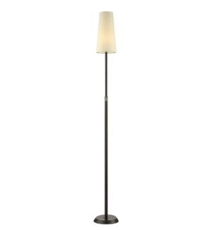 Attendorn Floor Lamp with Narrow Shade in Bronze