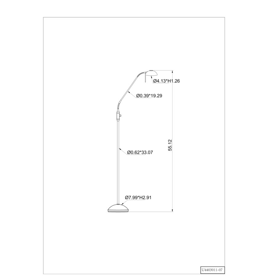 Erfurt Floor Lamp in Satin Nickel - deals ...