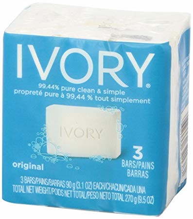 IVORY® BAR SOAP 3.1 OZ ORIGINAL 3PK 24/CS (12364) ivory AKR