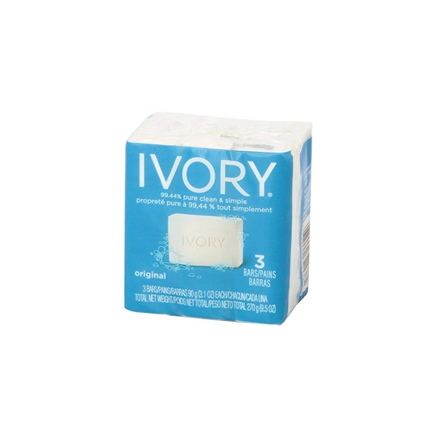 IVORY® BAR SOAP 3.1 OZ ORIGINAL 3PK 24/CS (12364) ivory AKR