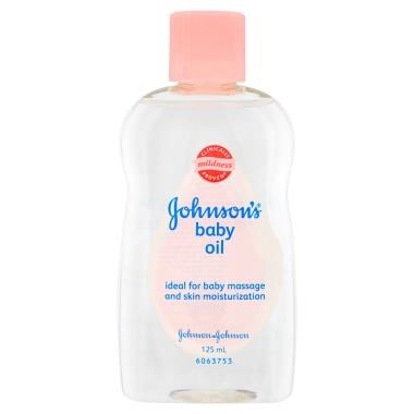 j and j baby oil