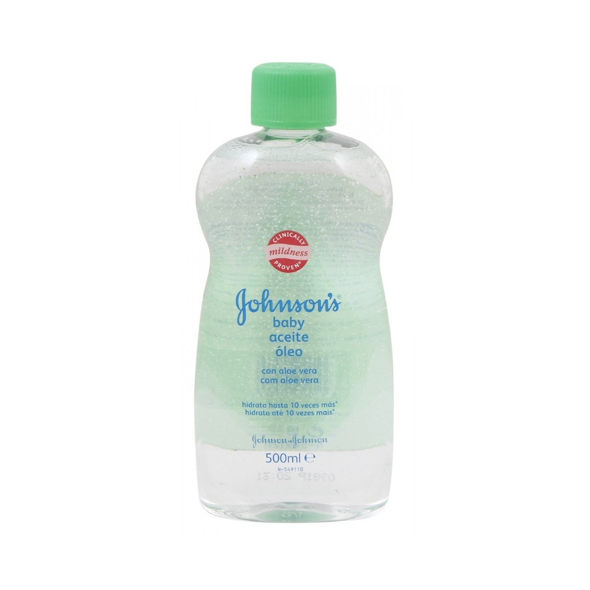 J &J® BABY OIL 500 ML ALOE 12/CS babycare AKR Corporation