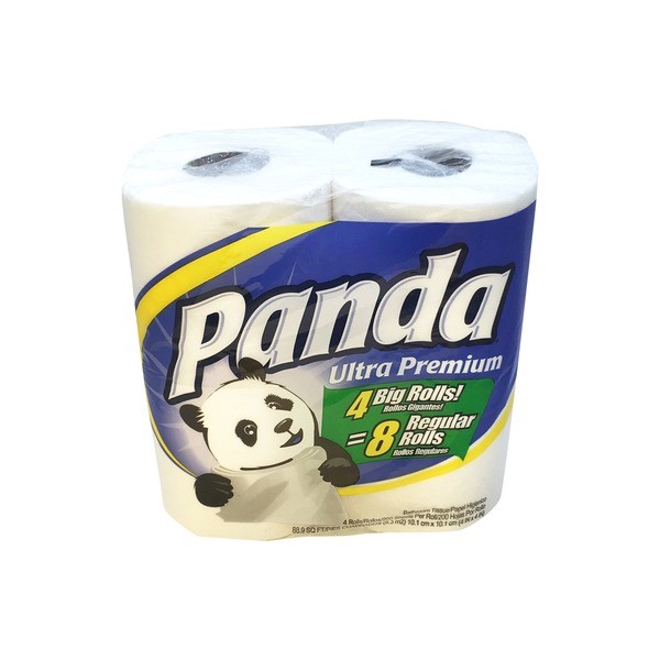 PANDA® BATH TISSUE 200 SHEETS 24 PACK paper AKR Corporation