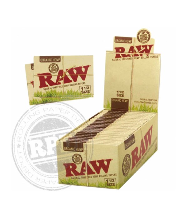 RAW® CLASSIC ARTESANO 1-1/4 + TIPS + TRAY-  15'S