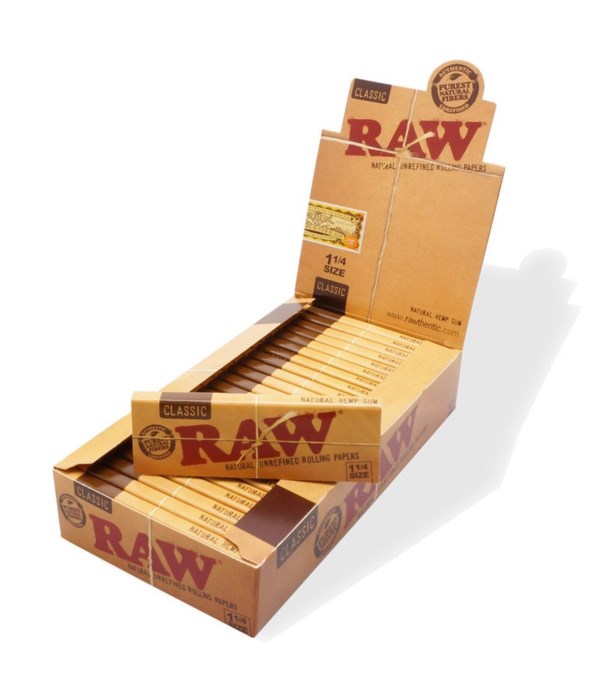 RAW® CLASSIC 1 1/4 PAPER 24'S