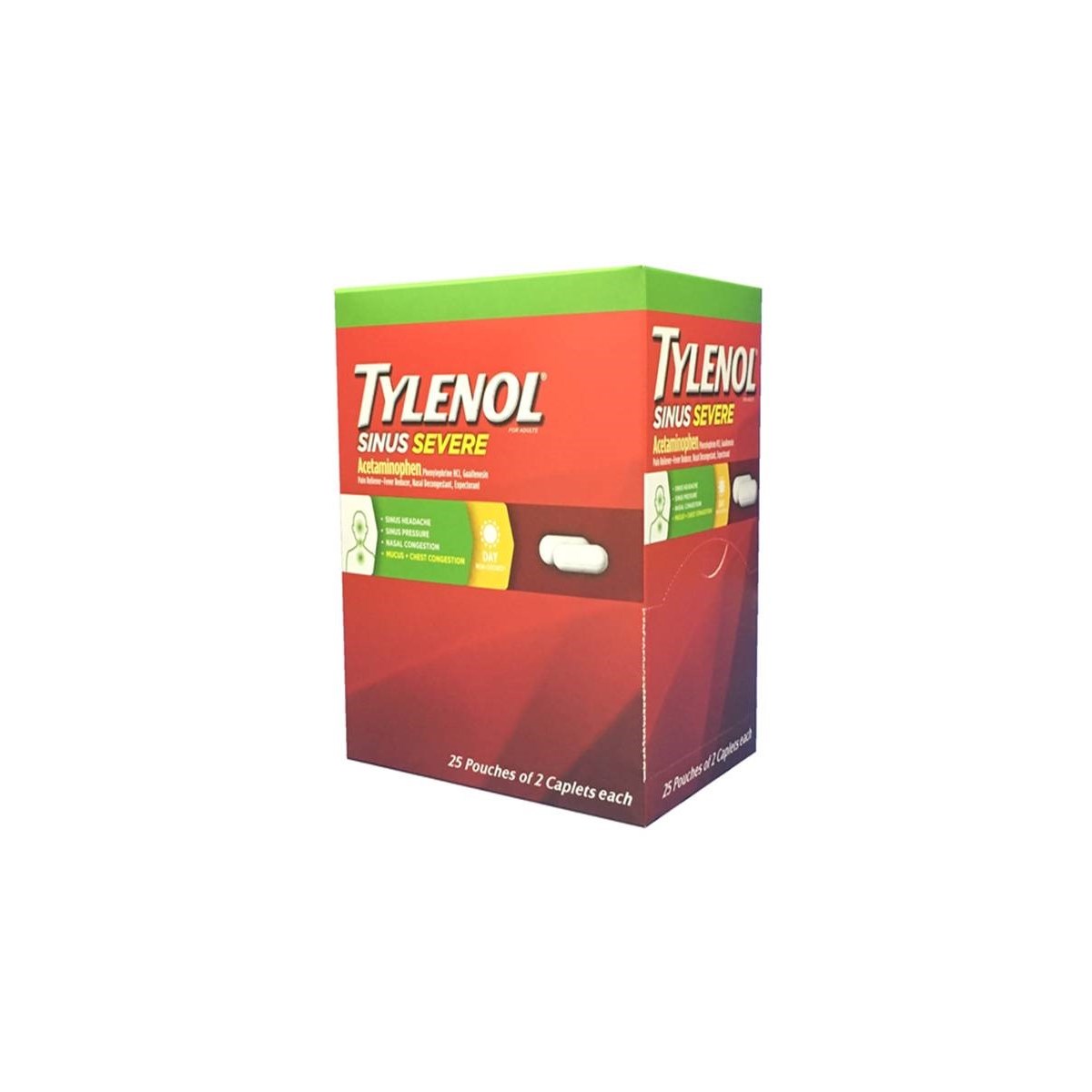 TYLENOL® BOX - SINUS 25/2PK