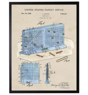Watercolor Patent Battleship game