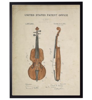 Watercolor Violin Patent