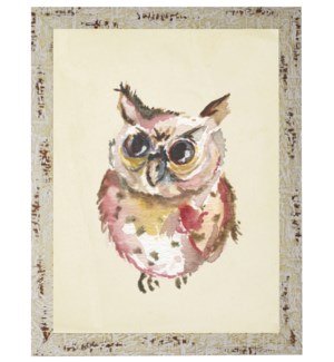 Watercolor owl
