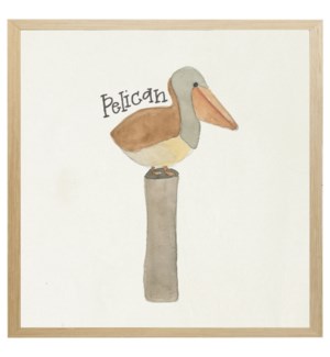 Nautical Alphabet P Pelican