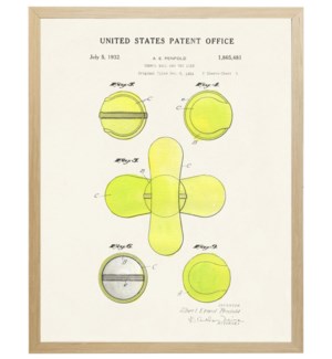 Tennis ball Patent