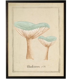 Watercolor mushroom