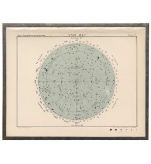 Large round constellation star map 70