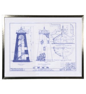 Small Genesee Lighthouse Blueprint