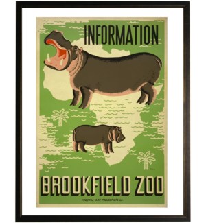 Brookfield Zoo Poster