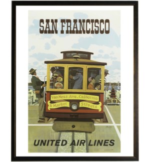 San Francisco travel poster
