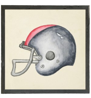 Watercolor Football Helmet