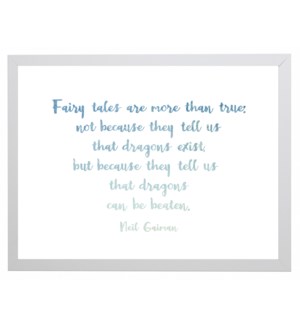 Gaiman Fairy tales quote