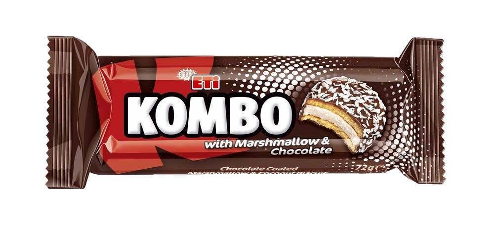 ETI KOMBO / CHOCOLATE 80GRx18X4 eti Turkana Valley Foods